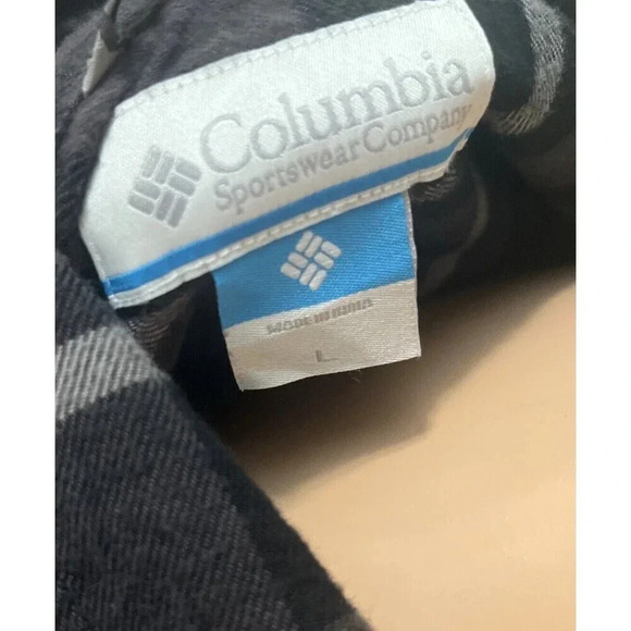 Missouri Tigers Mizzou Columbia Mens Shirt L Plaid Long Sleeve Button Up SEC - Picture 4 of 4